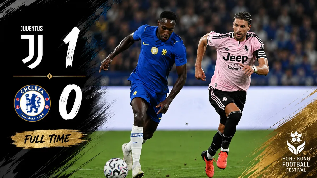 Juventus edge past Chelsea in Hong Kong