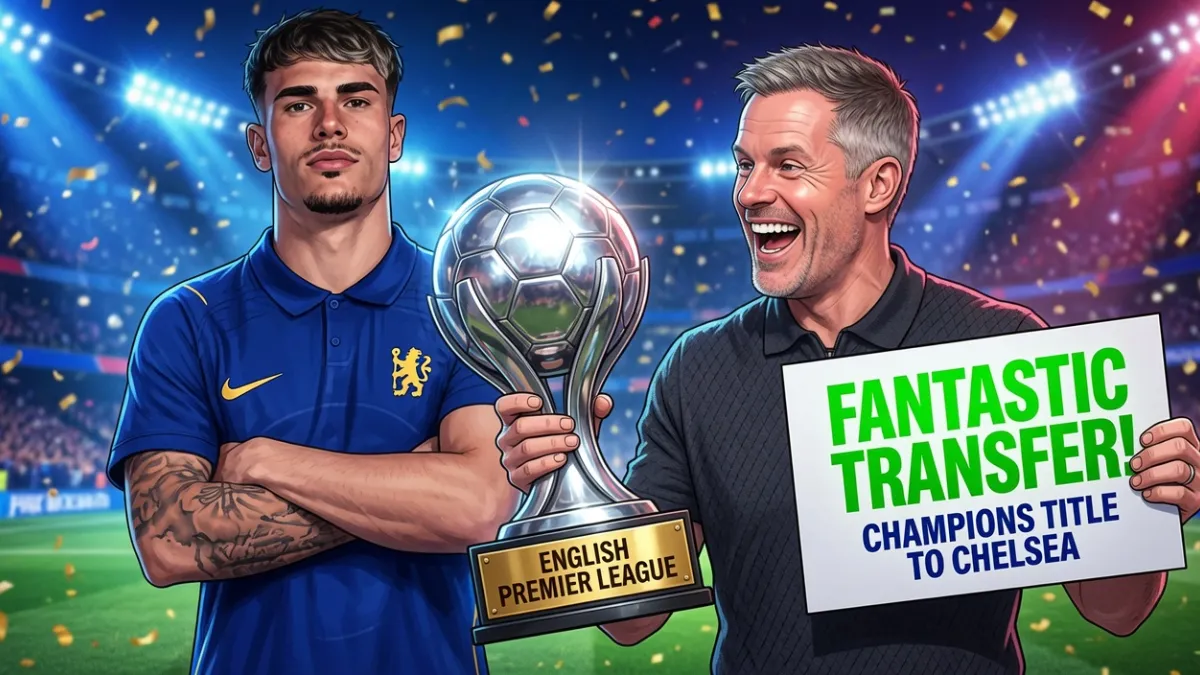 Jamie Carragher on Pep Chavarria's transfer to Chelsea: 'This is not just an ordinary purchase, but a statement of title ambitions'