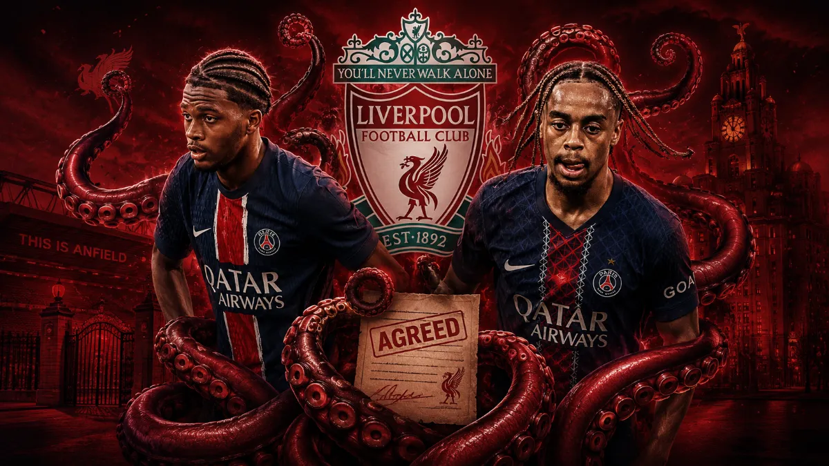 Liverpool eyeing £146m double transfer from PSG