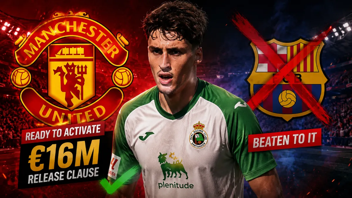 Manchester United are ready to pay the buy-out clause for Jorge Salinas