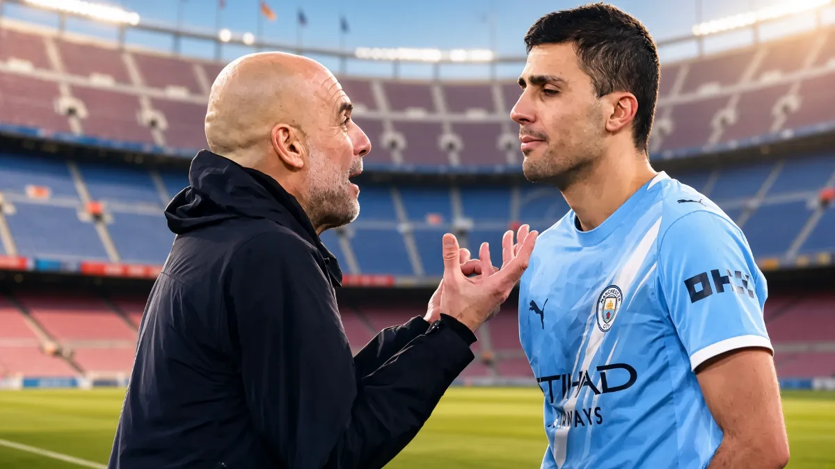 Pep Guardiola advises Rodri to choose Barcelona over Real Madrid