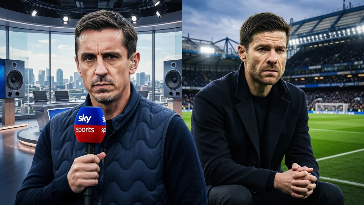 Gary Neville questions Xabi Alonso's appointment at Chelsea