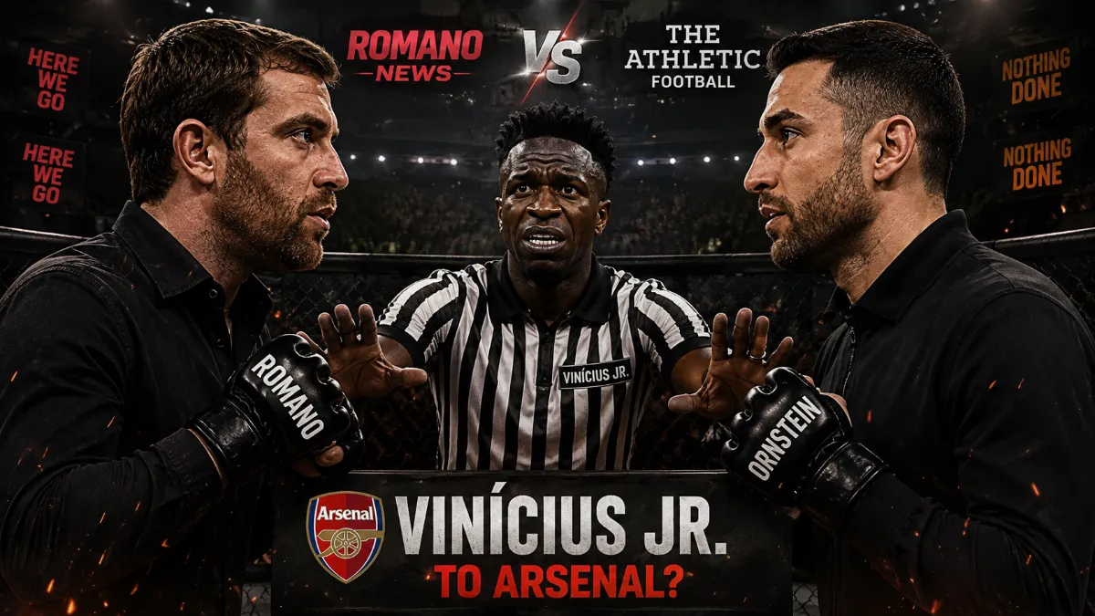 Battle of the insiders: Why Ornstein and Romano reported differently on Vinicius' transfer to Arsenal?