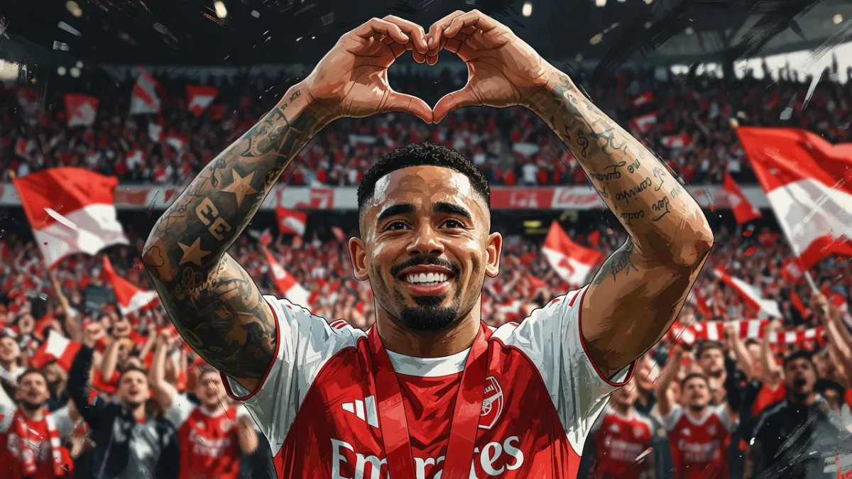 Napoli are eyeing Arsenal forward Gabriel Jesus