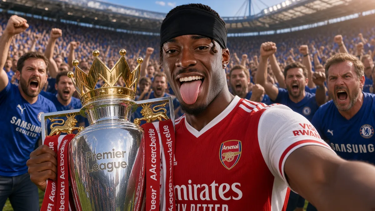 Noni Madueke dismisses Arsenal debates: 'We are champions of England'
