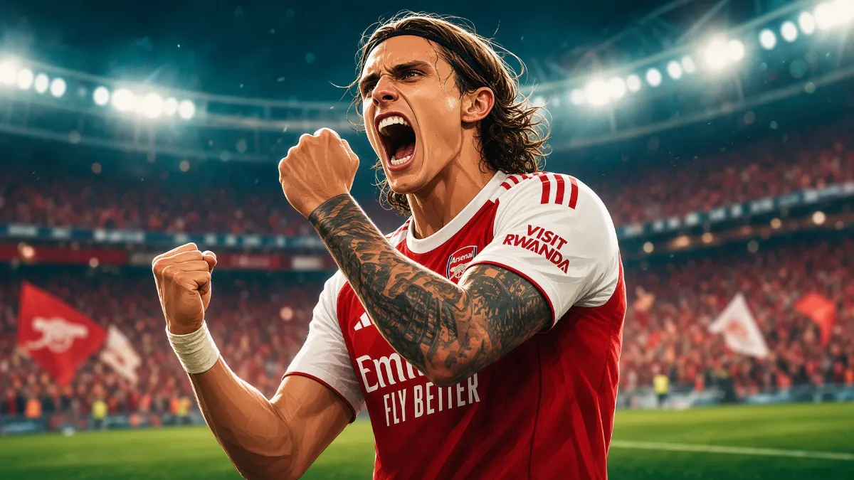 Kalafiori ready to compete with Tonali and aims for new Arsenal trophies