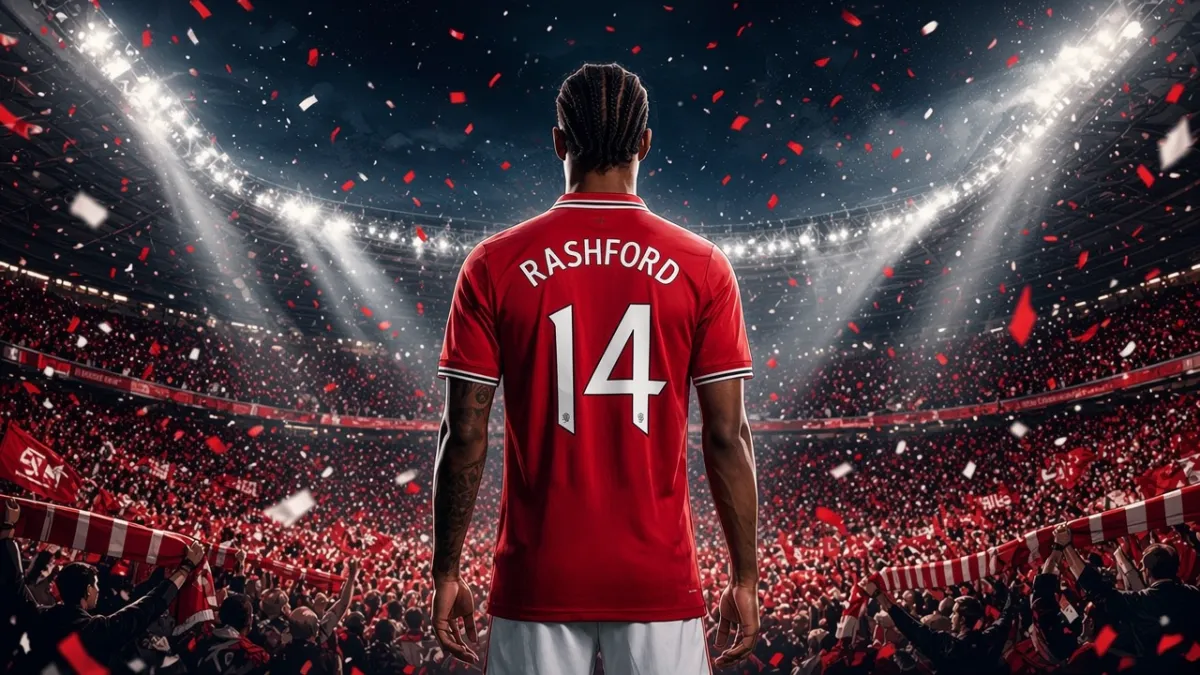 Rashford to wear number 14 and is ready to stay at MU