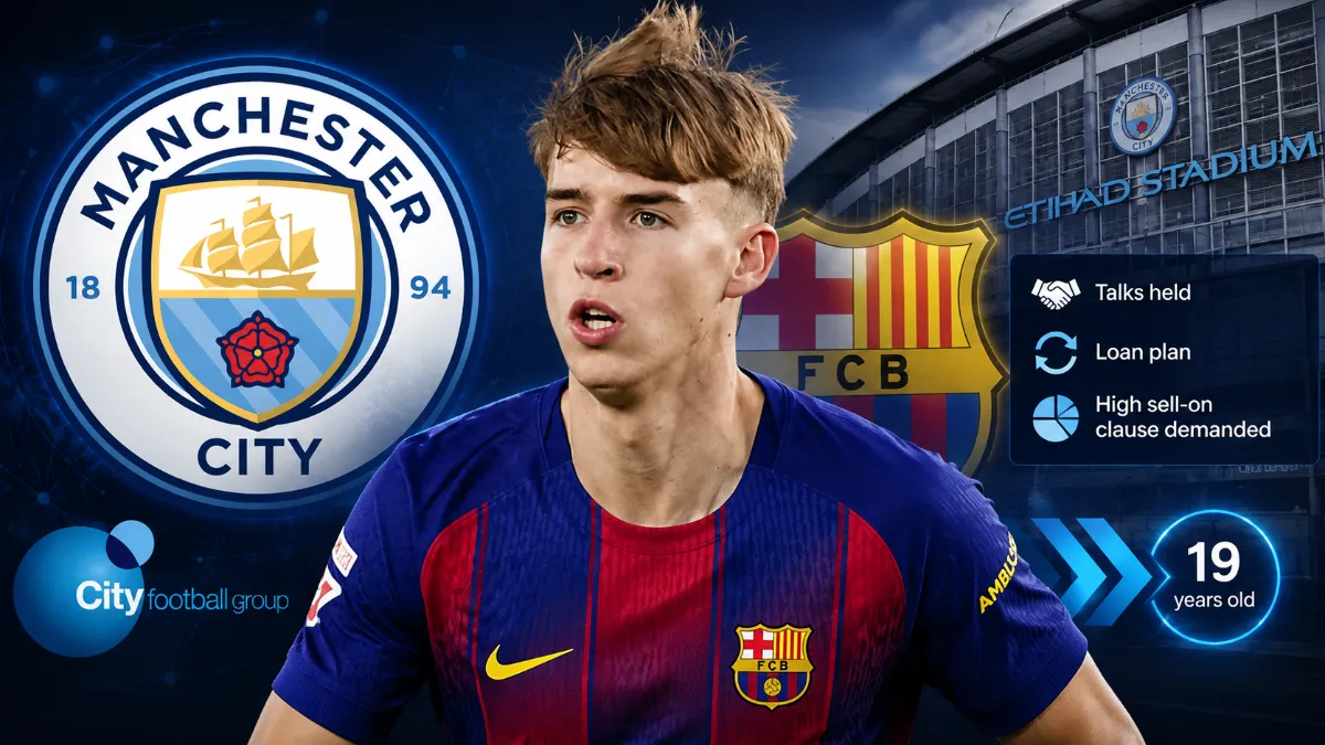 Manchester City in talks for Barcelona prospect Tommy Marquez