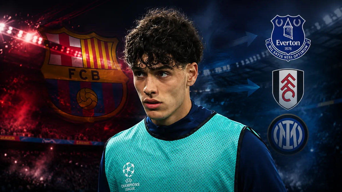 Barcelona willing to sell Hector Fort with Everton and Fulham among contenders