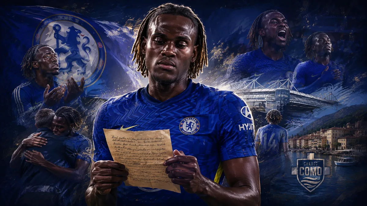 Trevo Chalobah bids emotional farewell to Chelsea after transfer to Como