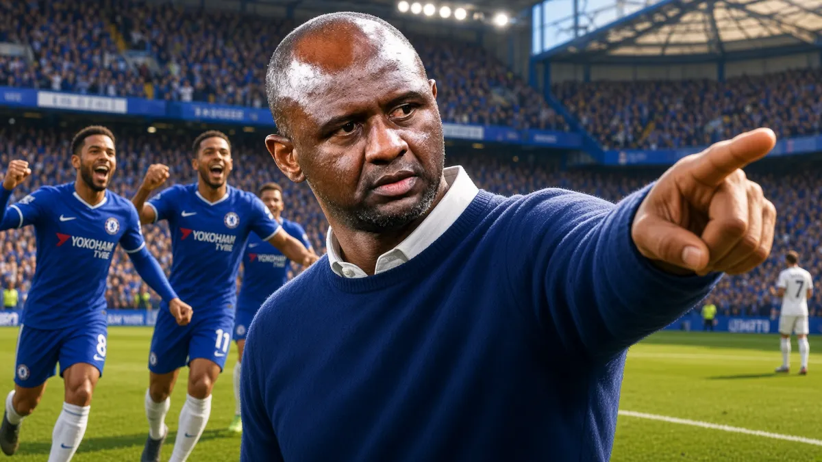 Patrick Vieira praises Chelsea's performance against Milan