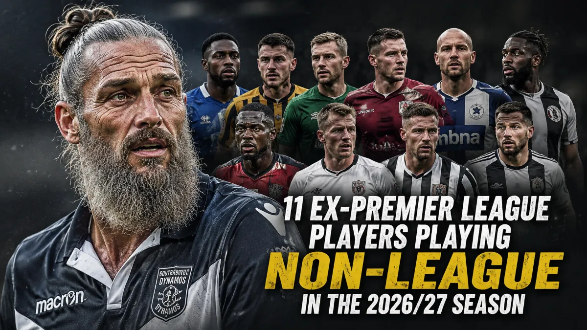 Ex-players of Arsenal, Man United and Liverpool in non-league