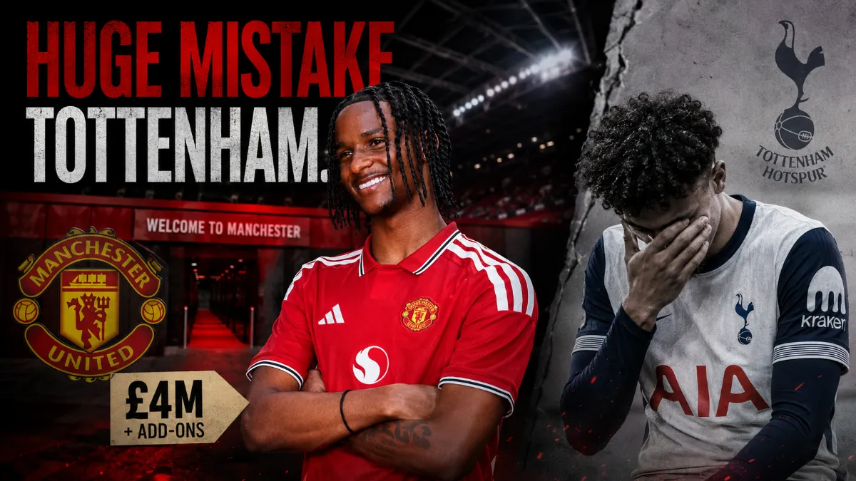 Tottenham made a mistake selling Tain Thompson to Manchester United