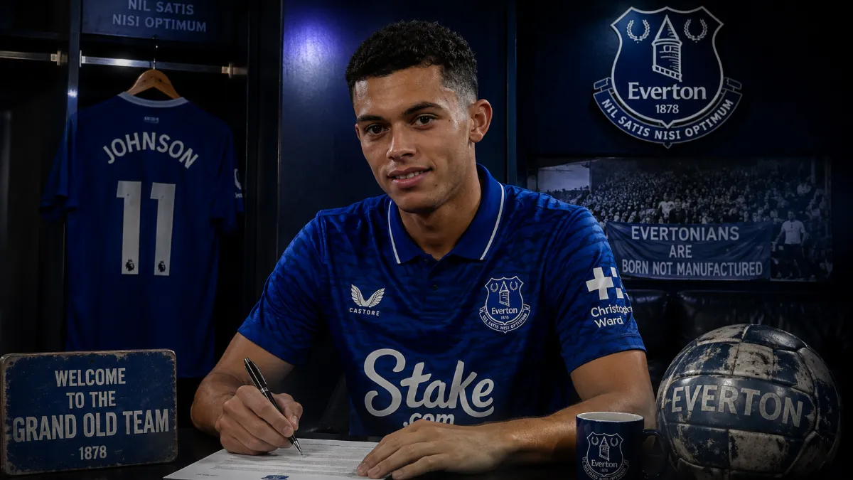 Brennan Johnson's first words after transfer to Everton