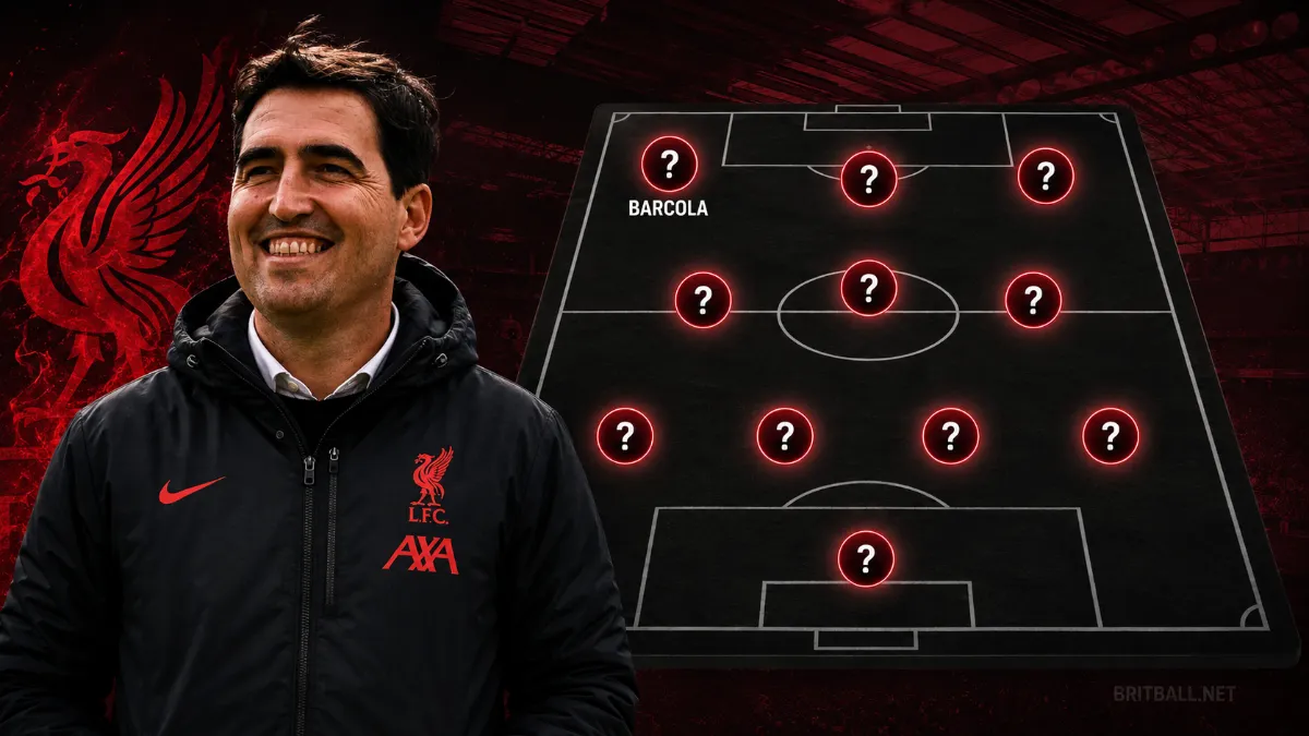 Liverpool's predicted starting lineup under Andoni Iraola for the 2026/27 season