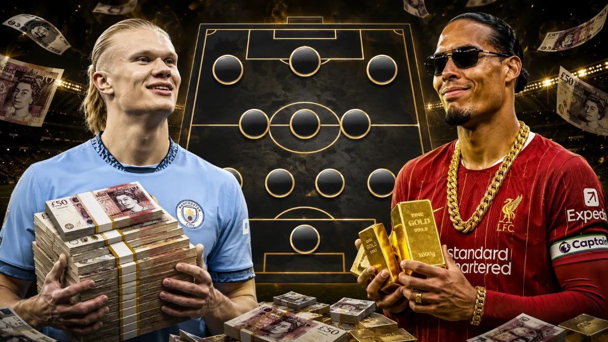The team of the highest-paid players in the Premier League for the 2026/27 season