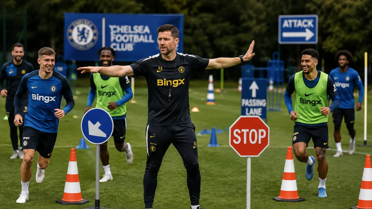 Xabi Alonso impresses Chelsea players after Rossenyor's 'schoolboy' methods