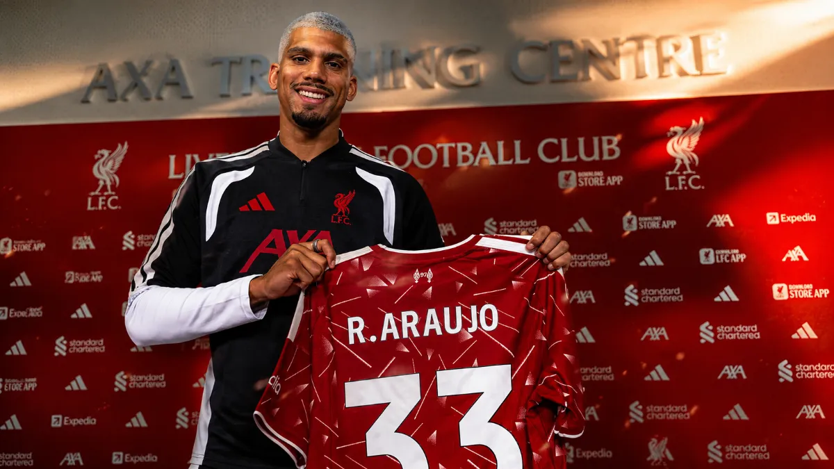 Araujo gives his first big interview as a Liverpool player