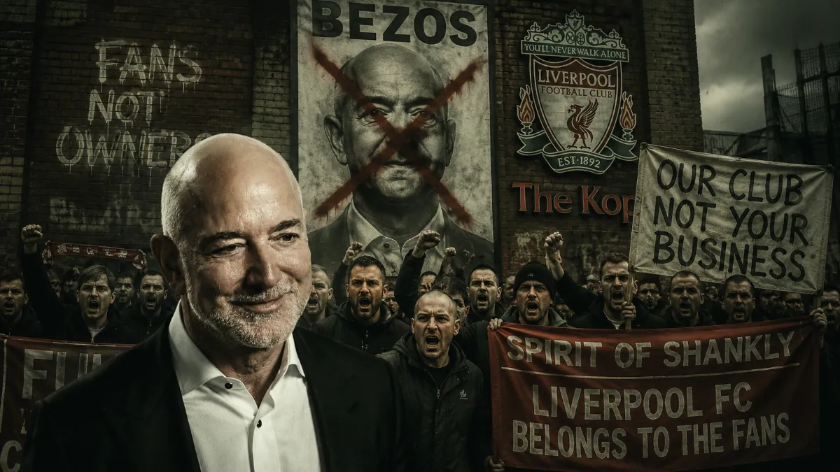 Fans demand explanations over Liverpool's sale to Jeff Bezos