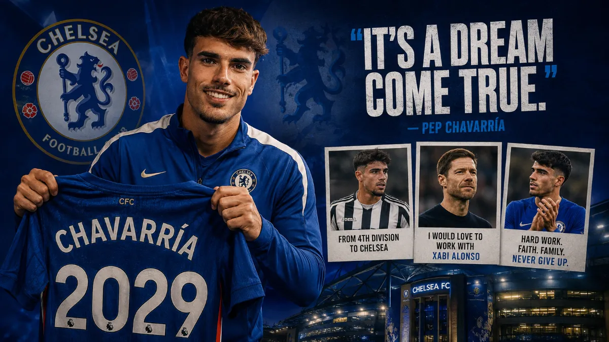 New Chelsea signing Pep Chavarria on the fourth tier of Spain, Alonso and Cucurella