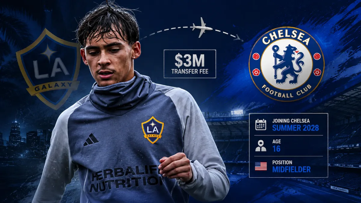 Chelsea agree transfer of Vicente Garcia from LA Galaxy