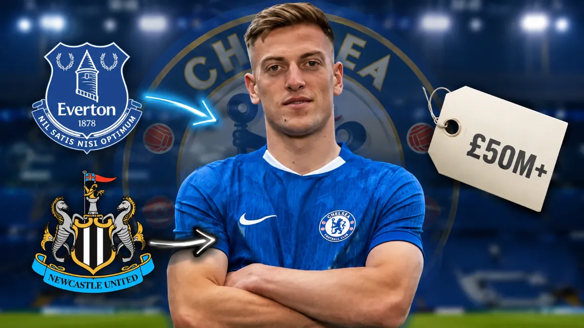 Chelsea set price tag of over £50 million for Liam Delap