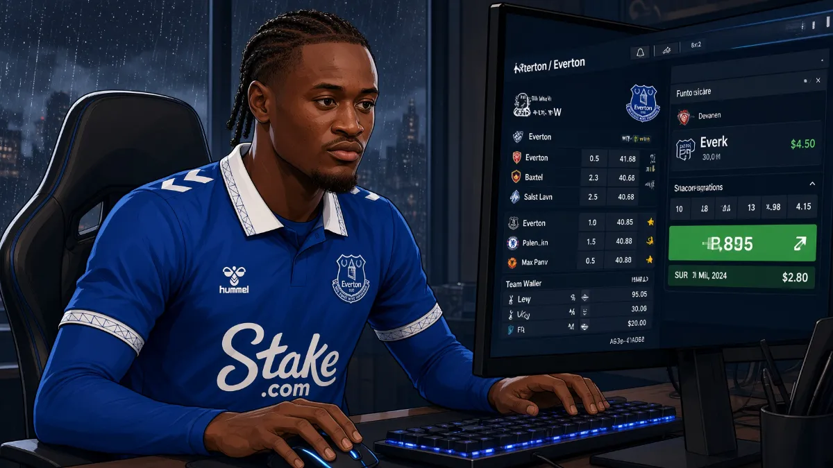 Everton player accused of illegal betting