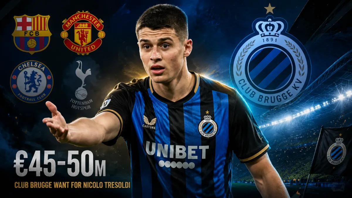 Barcelona, Chelsea and Man United are in the race for Nicolo Tresoldi