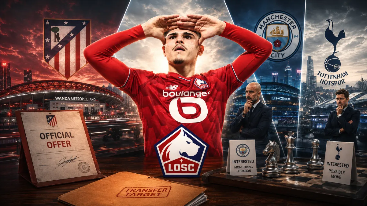 Matias Fernandez-Pardo could leave Lille for Atletico or a Premier League club