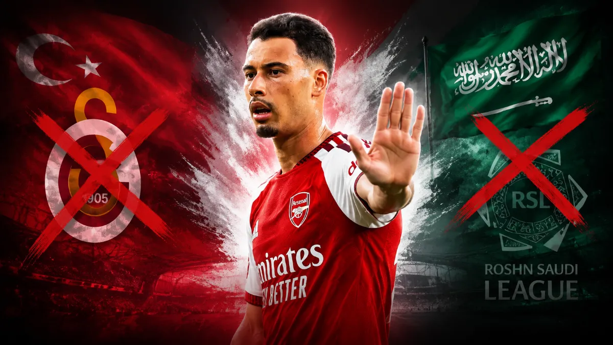 Gabriel Martinelli rejects Turkish and Saudi clubs