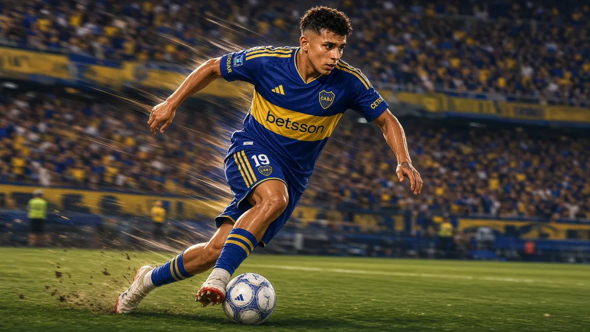 Manchester City and Brighton tracking young Boca Juniors forward