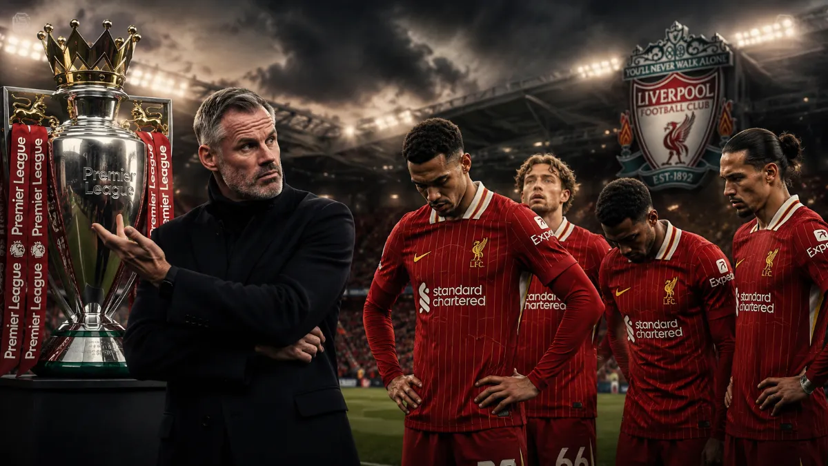 Jamie Carragher doubts Liverpool's title hopes due to midfield concerns