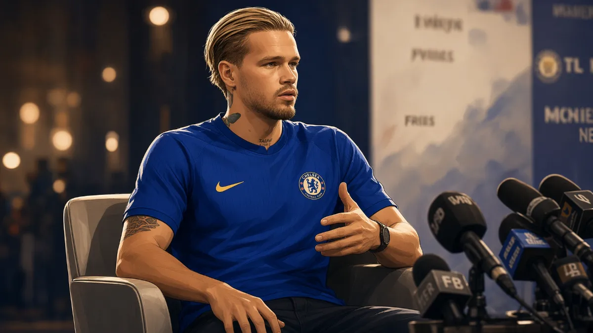 Mikhail Mudrik comments on his return to Chelsea