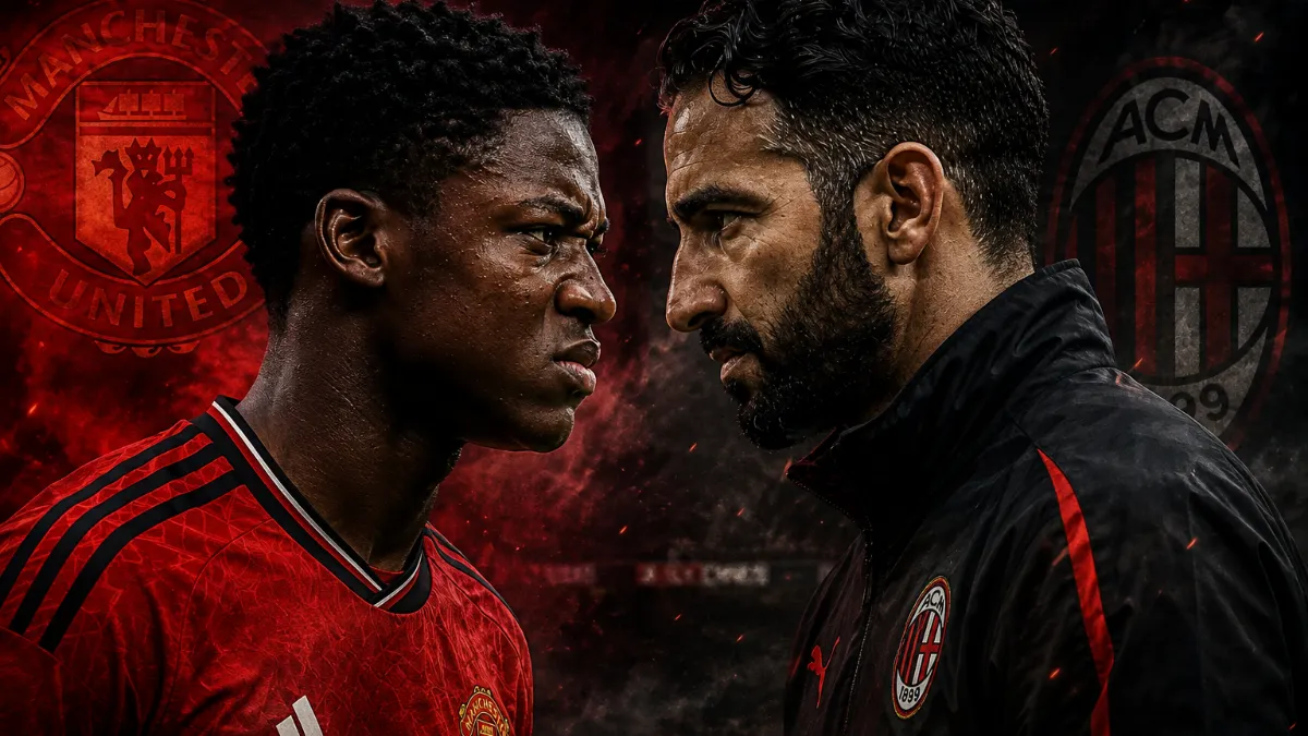 Manchester United face Milan: Expected line-ups