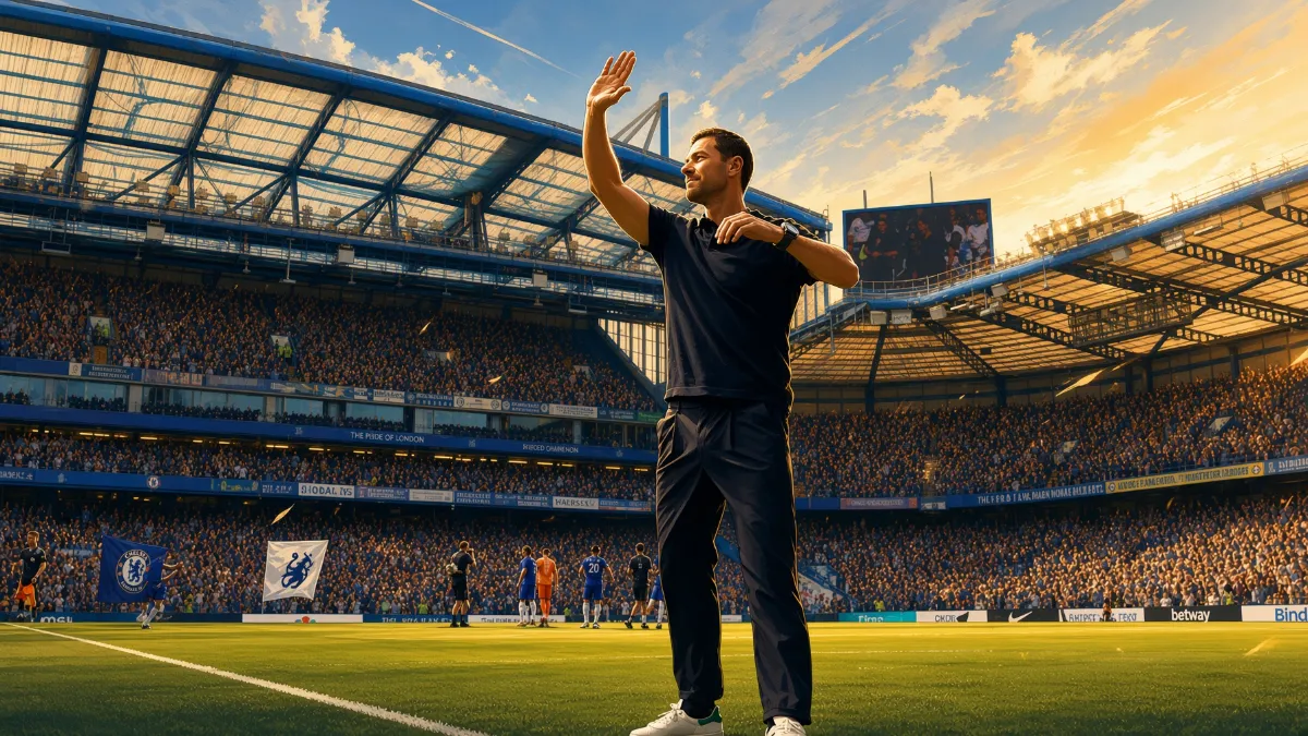 Xabi Alonso reflects on his first game in charge of Chelsea at Stamford Bridge