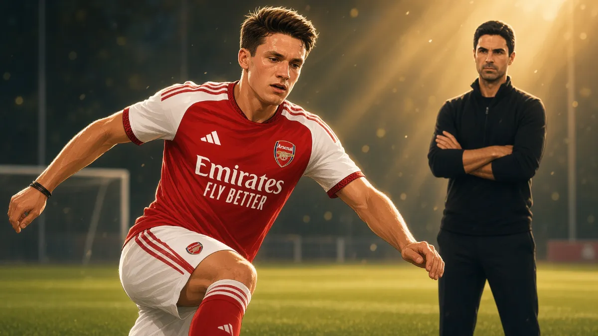 Christos Tsolis shares first impressions of working with Arteta