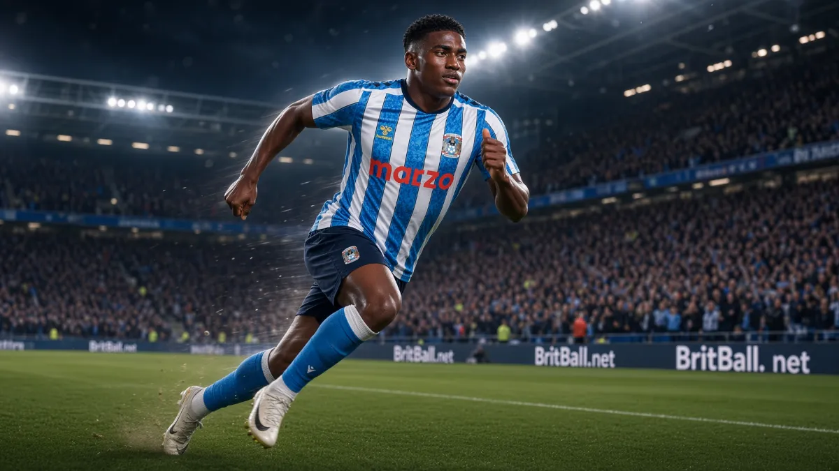 Coventry City to sign new striker Taiwo Awoniyi