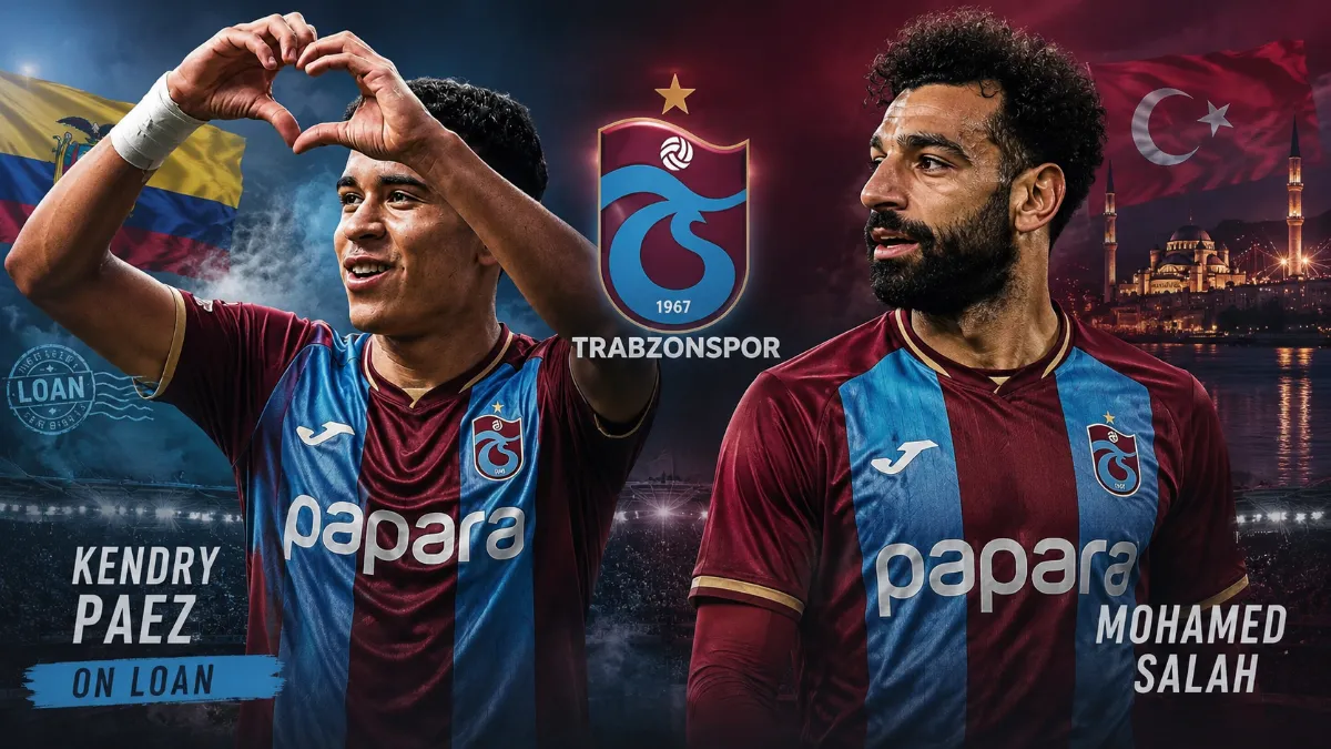 Kendry Paez set to join Mohamed Salah at Trabzonspor