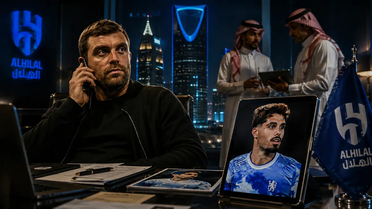 Fabrizio Romano: Pedro Neto from Chelsea is indeed in Al-Hilal's plans