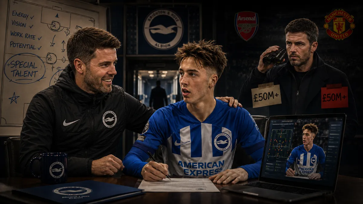 Fabian Hurzeler praises Jack Hinshlewood amid Arsenal and Man Utd interest