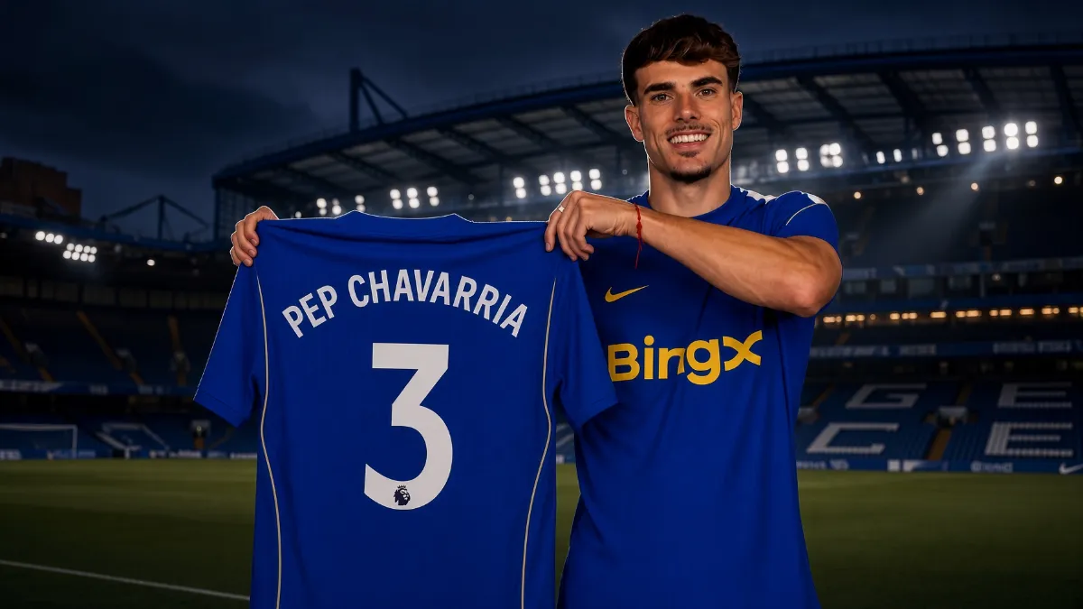 Pep Chavarria takes Mark Cucurella's shirt number