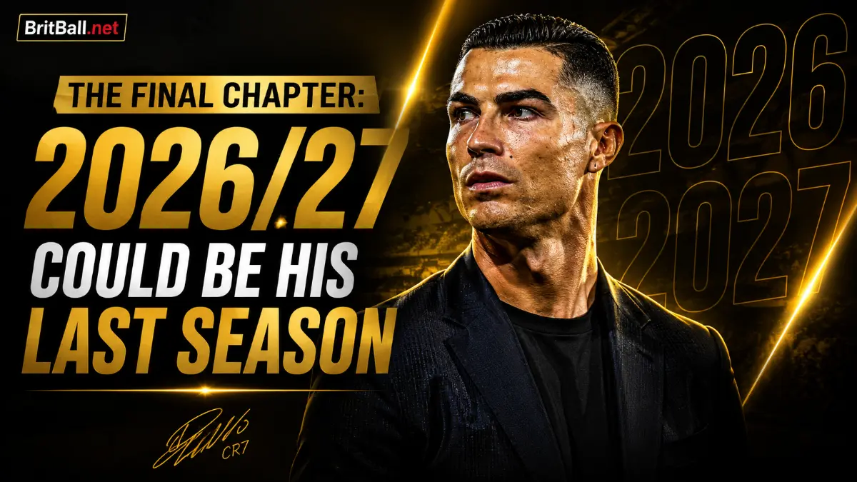 Cristiano Ronaldo announces that the 2026/27 season could be his last