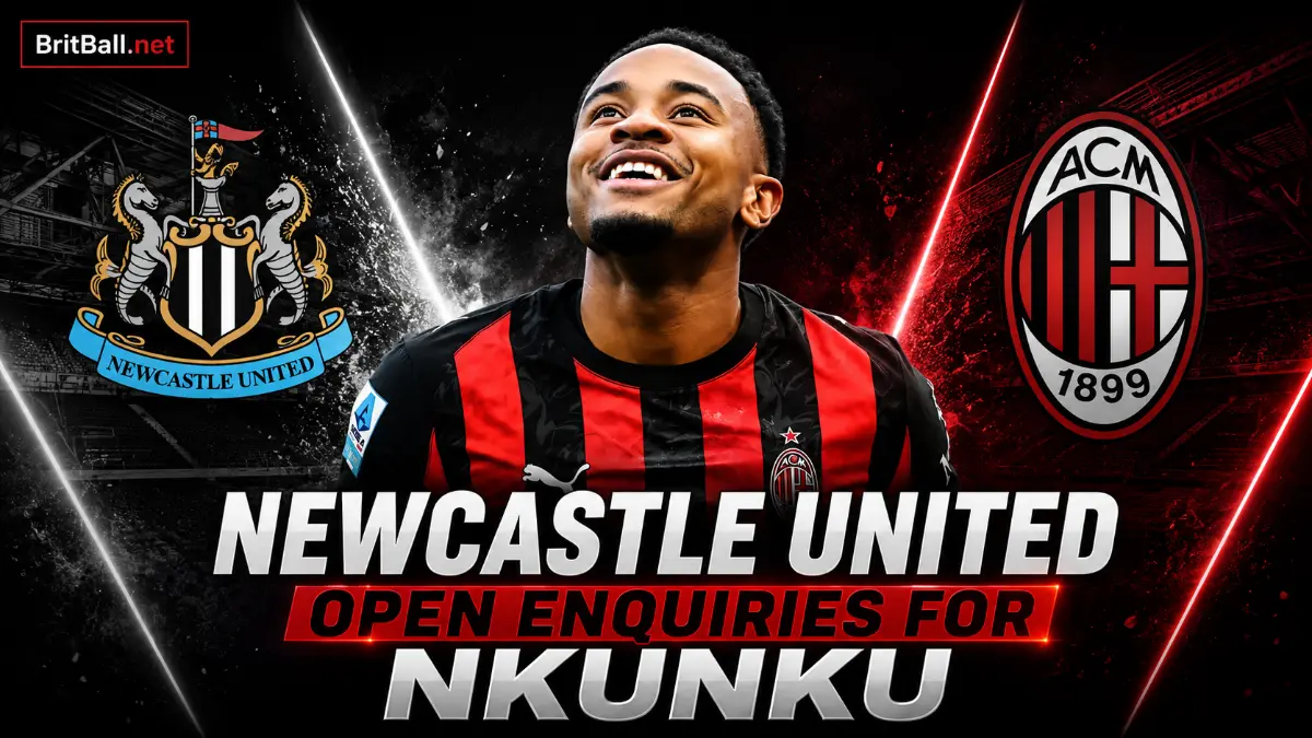 Newcastle United enter talks for Christopher Nkunku transfer from Milan