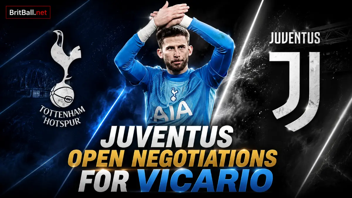 Juventus begin official talks with Tottenham over transfer of Guglielmo Vicario