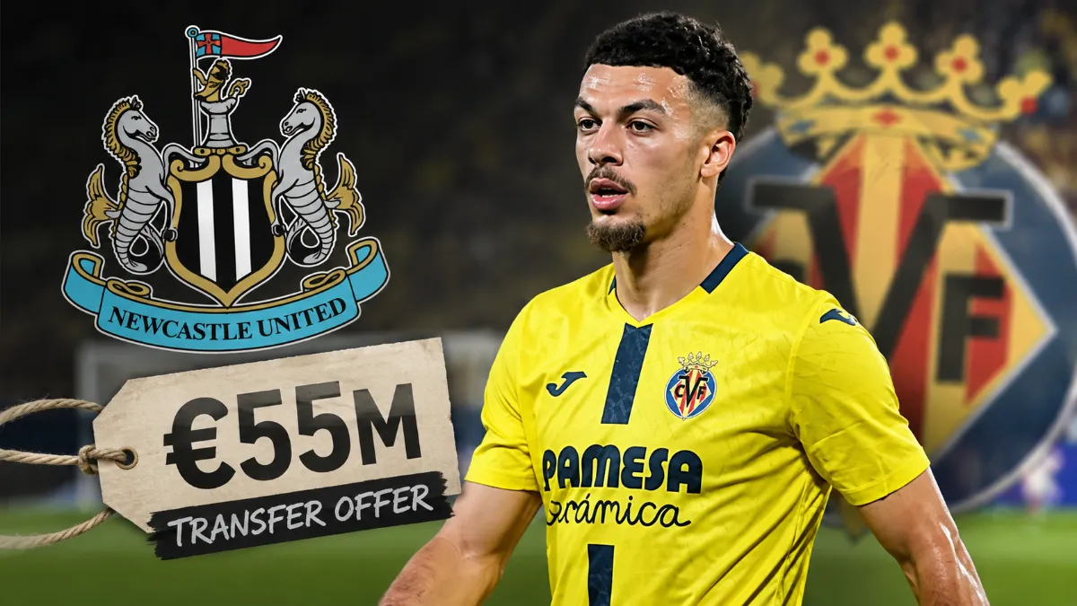 Newcastle are ready to offer €55 million for Jorge Mikautadze from Villarreal