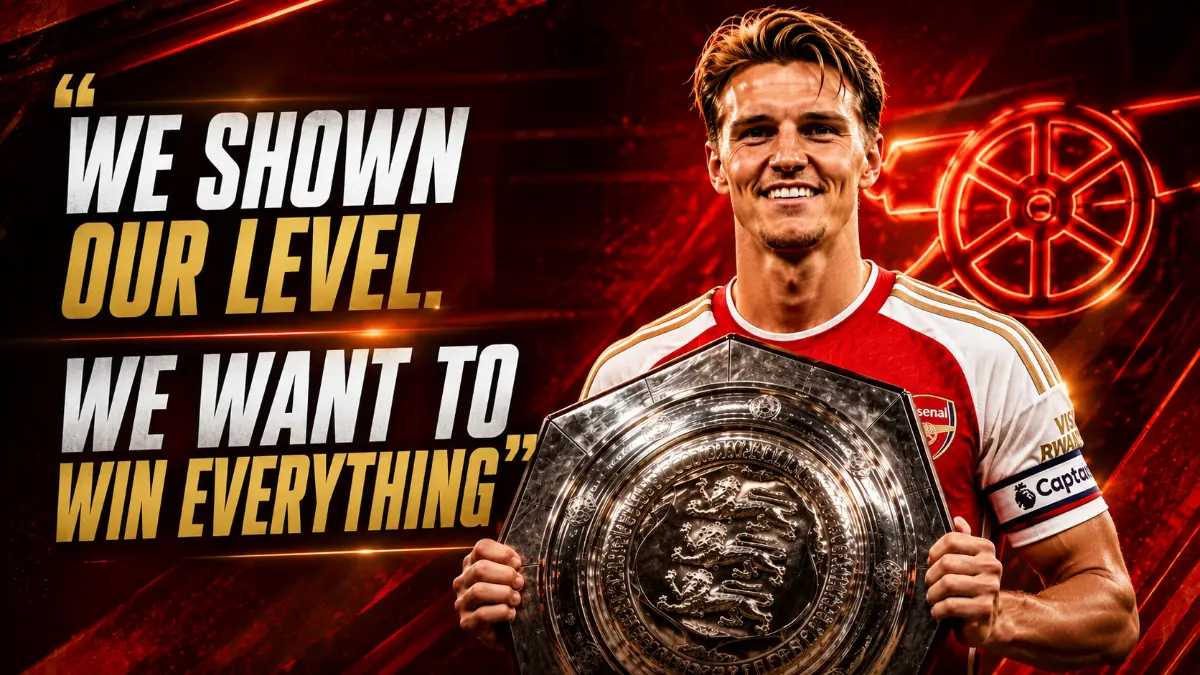Martin Odegaard: “Once you taste victory, you want to repeat it over and over”