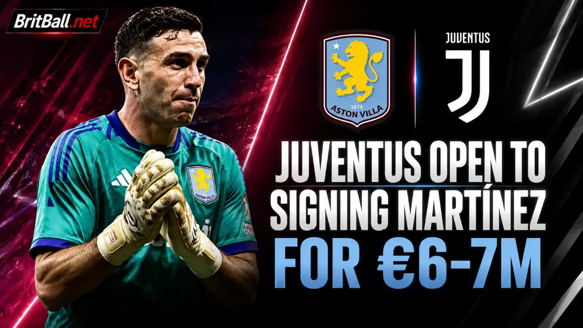 Juventus are keen to sign Emiliano Martinez on June terms due to goalkeeper's finger injury