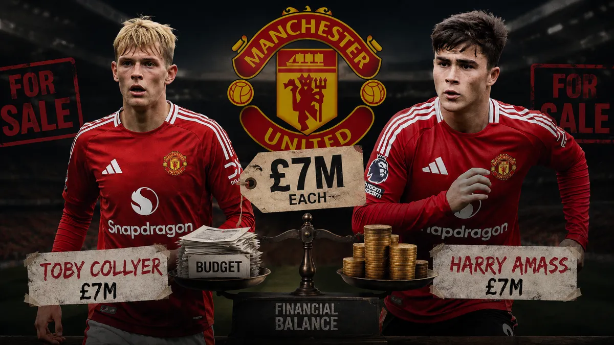 Manchester United set to sell academy graduates Harry Amass and Toby Collier