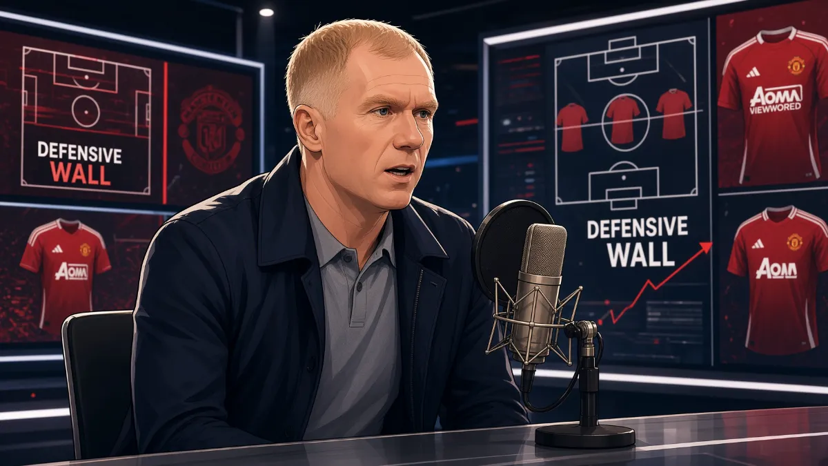 Paul Scholes slams Manchester United's defence: Harry Maguire and Leni Yoro come under fire