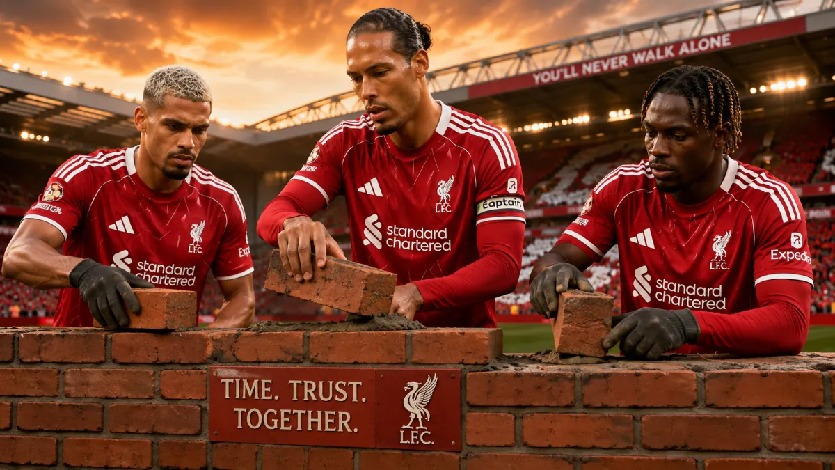 Liverpool captain Virgil van Dijk on Araujo and Jacques: we need to gel